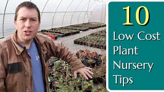 10 Low Cost Plant Nursery Tips
