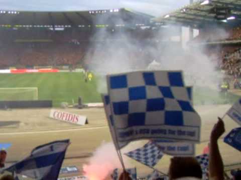 Bekerfinale Genk 2009 - Spelers betreden terrein