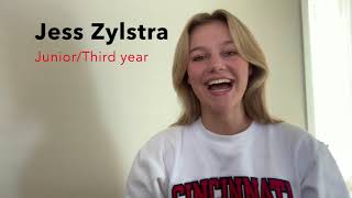 International Student Ambassador Introduction, Jess Zylstra - University of Cincinnati