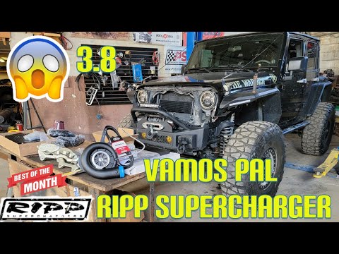 Arrancamos con el Ripp Supercharger en 3.8