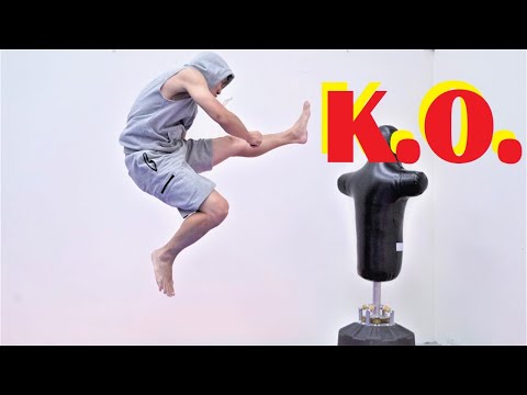 Lyoto Machida Karate Crane Kick Workout