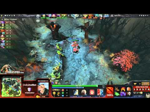 The Alliance vs RoX KIS Game 1   DOTA 2 Champions League TobiWan & Clairvoyance