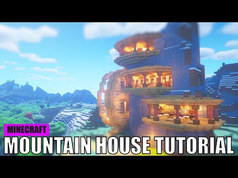 MINECRAFT:MOUNTAIN HOUSE | How to build Minecraft