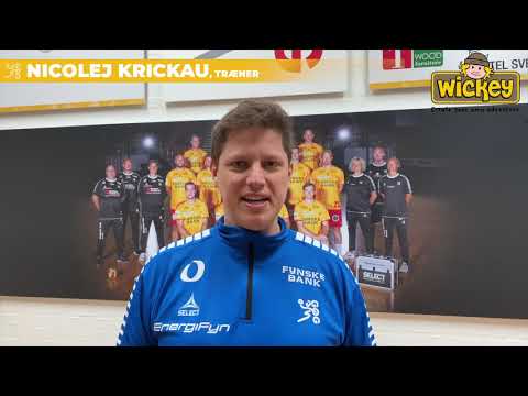 💥🔜 Krickau inden Fredericia HK: "Jeg tænker der bliver god gang i den"