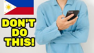 You Can be Arrested in the Philippines for Doing This