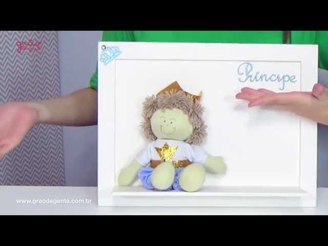 Quadro Decorativo Boneco Príncipe Azul | Ref: 46052
