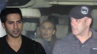 What Is Varun Dhawan Doing With Salman Khan And His Girlfriend Iulia Vantur?