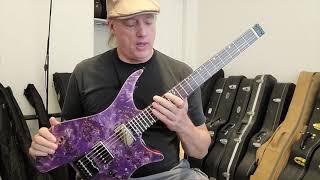 Video thumbnail for Eart W2 Headless Guitar after some tweaking.... by Flowforth Instruments