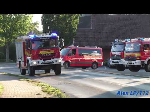 [Rauchentwicklung aus Werkstatt nach Verpuffung] FF Hemdingen, Barmstedt und Bilsen