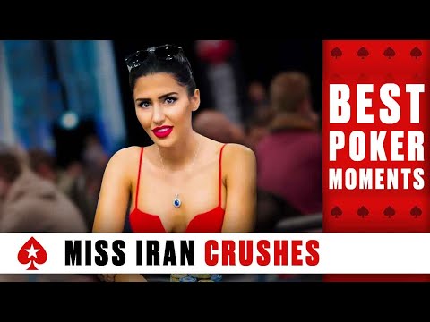 Best of MELIKA RAZAVI ♠️ Best Poker Moments ♠️ PokerStars
