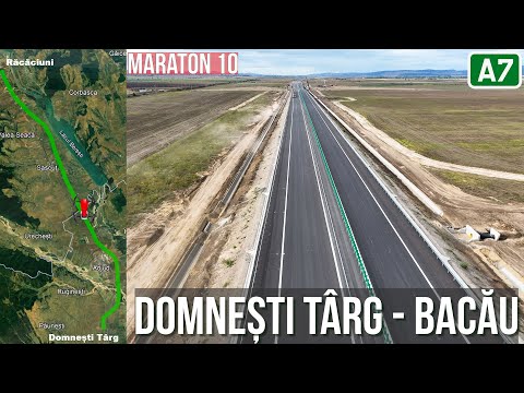 AUTOSTRADA A7 FOCSANI - BACAU Loturi 2+3 Domnesti Targ - Bacău | Stadiu lucrări 19.09.25 MARATON 10