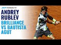 Andrey Rublev Brilliance vs Bautista Agut ? | Hamburg 2020 Highlights