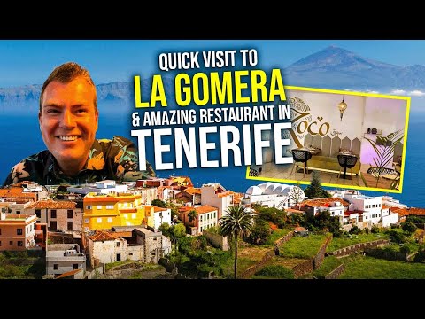 DAY TRIP & DELICIOUS food! Tenerife to La Gomera -Zoco's Restaurant Los Cristianos! Canary Islands