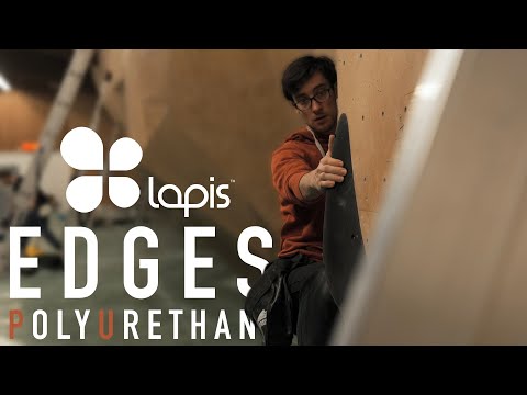 Lapis PU Edges - Unbreakable Lapis climbing holds at Studio Bloc Master 2023
