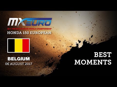 Honda EMX150 Race2 - Best Moments - Fiat Professional MXGP of Belgium 2017