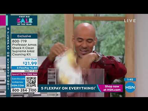 HSN | Professor Amos Cleaning / Dyson 01.14.2023 - 02 PM