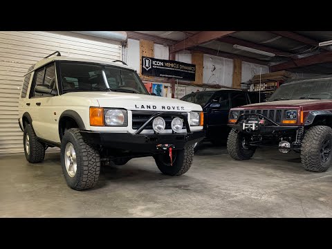 Land Rover Discovery Overland Build Ep.2 - Bumper, lights, and winch install