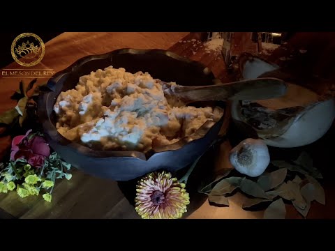 Purê de batata vermelho cremoso