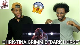 The Voice 2014 Christina Grimmie - Dark Horse (REACTION)