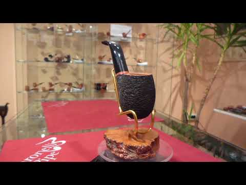 Pipa radica bent oom paul fatta a mano - www.paronellipipe.it