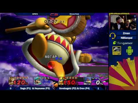 CZPM72 Doubles Winners Finals: Heysuess & Saga vs ilovebagelz & Oreo
