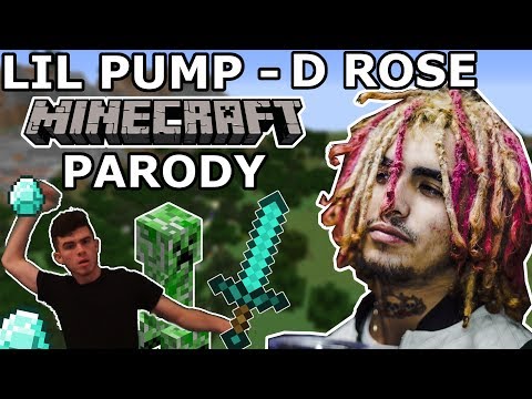 Insane Galaxy Goats ft. LIL PUMP - Minecraft Parody D ROSE!