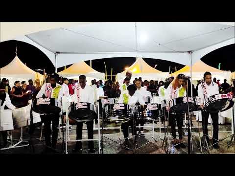 01- Siparia Deltones Steel Orchestra. ESCTT Pan by Moonlight Jul 2023