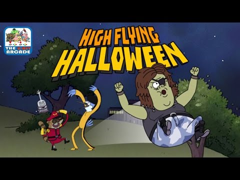Regular Show: High Flying Halloween (High Score Gameplay, Playthrough) Video
