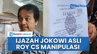 Dokumen UGM & Hasil Puslabfor Kuatkan Penetapan Roy Suryo CS Jadi Tersangka, Polisi: Dimanipulasi