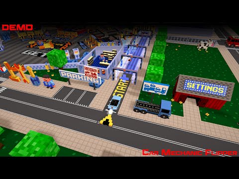 Car Mechanic Flipper ⚝ steam ⚝ demo ⚝ pinball ⚝ pixelart