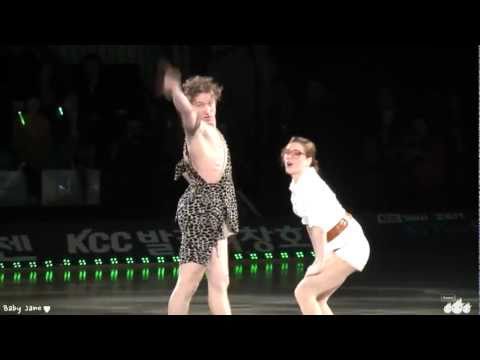 2011 ALL THAT SKATE SPRING - Nathalie Pechalat & Fabian bourzat [George of Jungle] .avi