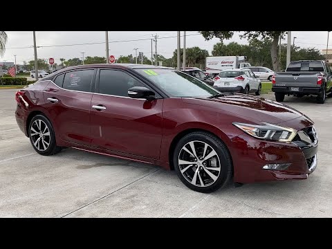 2018 Nissan Maxima Vero Beach, Fort Pierce, Sebastian, St. Lucie Melbourne, FL TT20360A