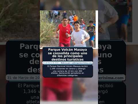 Parque Volcán Masaya se consolida como uno de los principales destinos turísticos