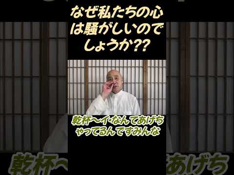 仏教学科 なぜ私たちの心は騒がしいのでしょうか？？#切り抜き＃ヨガ＃健康#仏教＃瞑想＃マインドフルネス