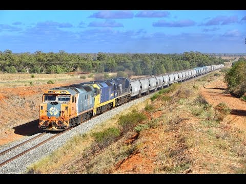 DL44, DL47 & 8258 - Kiacatoo to Parkes - April 2019
