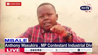 Anthony Wasukira confident of winning industrial division MP seat 