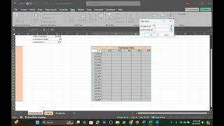 Download the video "Two Variable Data Table"