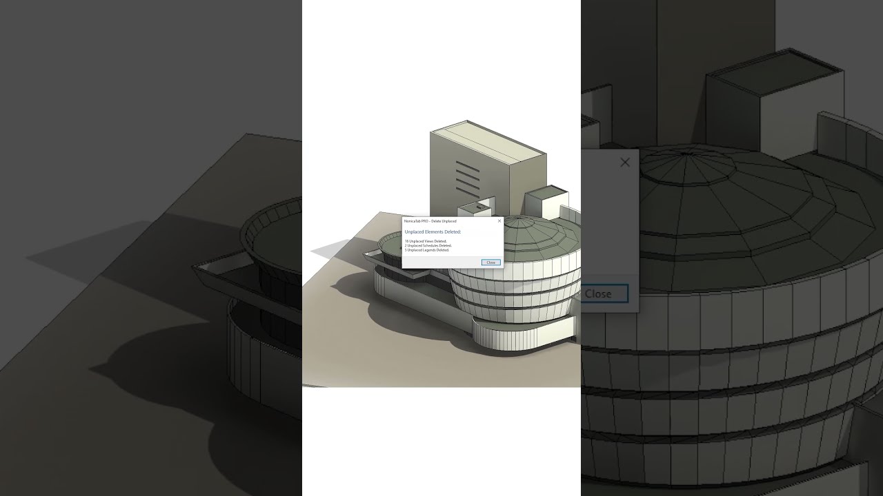 Clean up Revit button! 😎 #shorts #revit #nonicatab #nonicaio