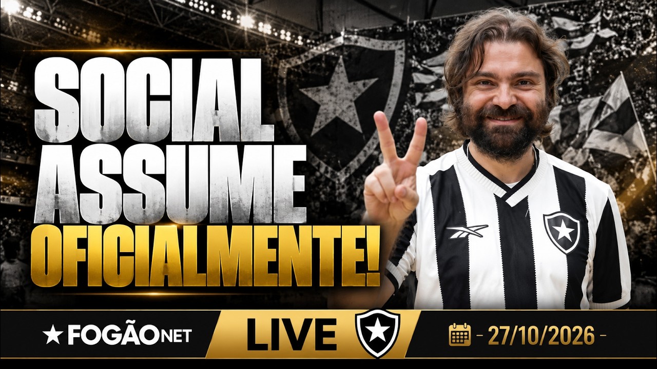 LIVE | Social oficializa compra das ações da SAF Botafogo; John Textor contesta