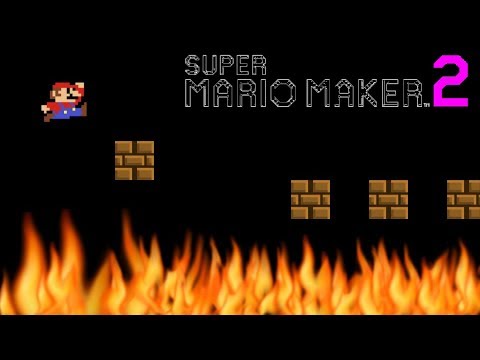 Super Mario Maker 2: Fire Dash&Jump ! 20s