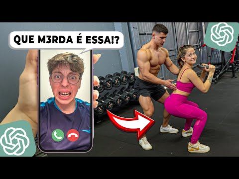 I pranked my boyfriend with artificial intelligence! New personal trainer lol...
