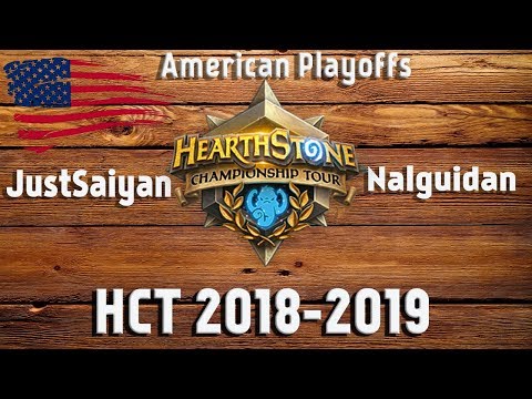 Hearthstone HCT 2018   Winter Championship, American Playoffs   JustSaiyan vs Nalguidan 01 19 2019