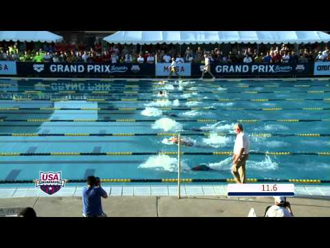 Men's 100 Butterfly A Final - 2014 ARENA GRAND at MESA
