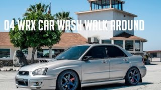 2004 Modified Subaru WRX Car Wash ☆ VOLK GANADOR CUSCO VERTEX TOMEI ☆