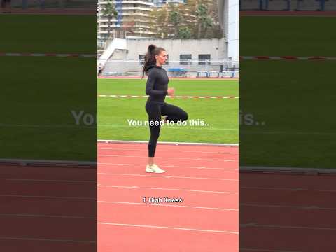DO NOT SKIP this WARM UP🔥#running #drills  #training #speed #endurance #sports #warmup
