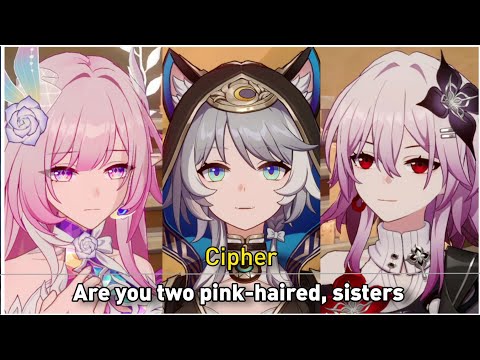 Cipher teases Cyrene and March 7th to be sisters | Cutscene | Honkai Star Rail 3.7