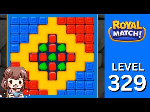Royal Match Level 329 Walkthrough Solution 👑⚜️