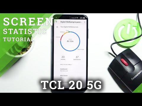 How to Check Total Screen Time on TCL 20 5G –Digital Wellbeing