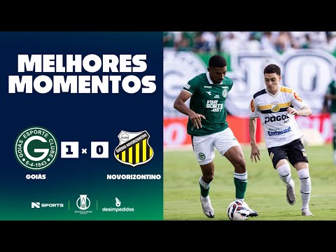 Gols e lances de Goiás x Novorizontino