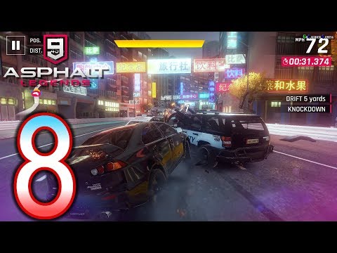 ASPHALT 9 Legends Switch Walkthrough - Part 8 - Chapter 1: Exclusive Asia Challenge